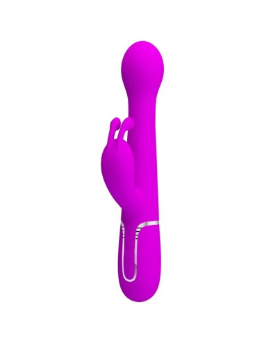 PRETTY LOVE - DEJON VIBRADOR RABBIT 3 EN 1 MULTIFUNCIÓN VIOLETA