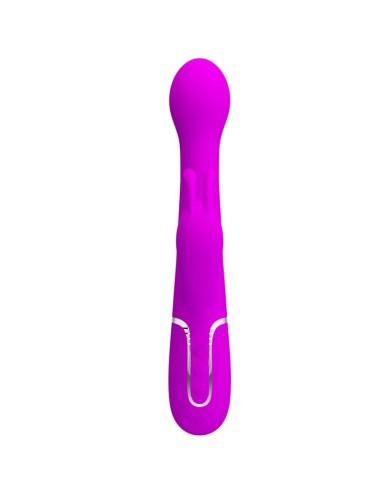 PRETTY LOVE - DEJON VIBRADOR RABBIT 3 EN 1 MULTIFUNCIÓN VIOLETA