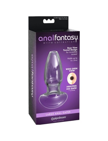 ANAL FANTASY ELITE COLLECTION - DILATADOR ANAL GAPER CRISTAL TALLA M