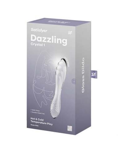 SATISFYER - DAZZLING CRYSTAL TRANSPARENTE