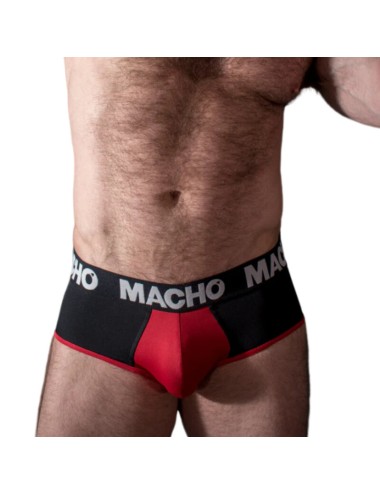 MACHO - MS26N SLIP NEGRO/ROJO M