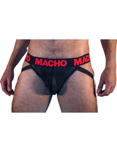 MACHO - MX26X2 JOCK NEGRO/ROJO S