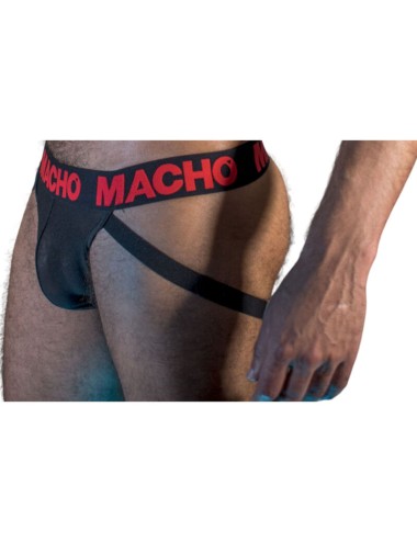 MACHO - MX26X2 JOCK NEGRO/ROJO S