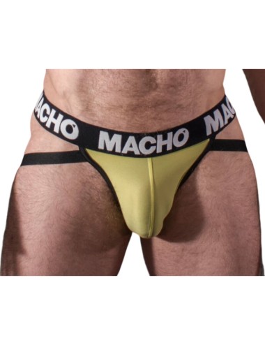 MACHO - MX25A JOCK LYCRA AMARILLO S