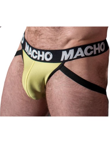 MACHO - MX25A JOCK LYCRA AMARILLO S