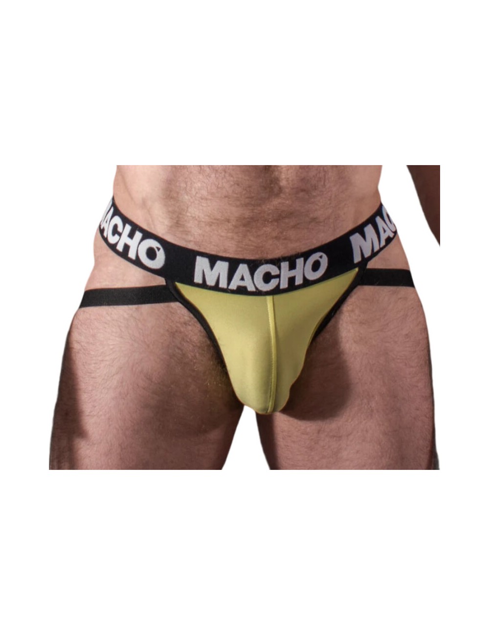 MACHO - MX25A JOCK AMARILLO LYCRA L MACHO - MX25A JOCK AMARILLO LYCRA L