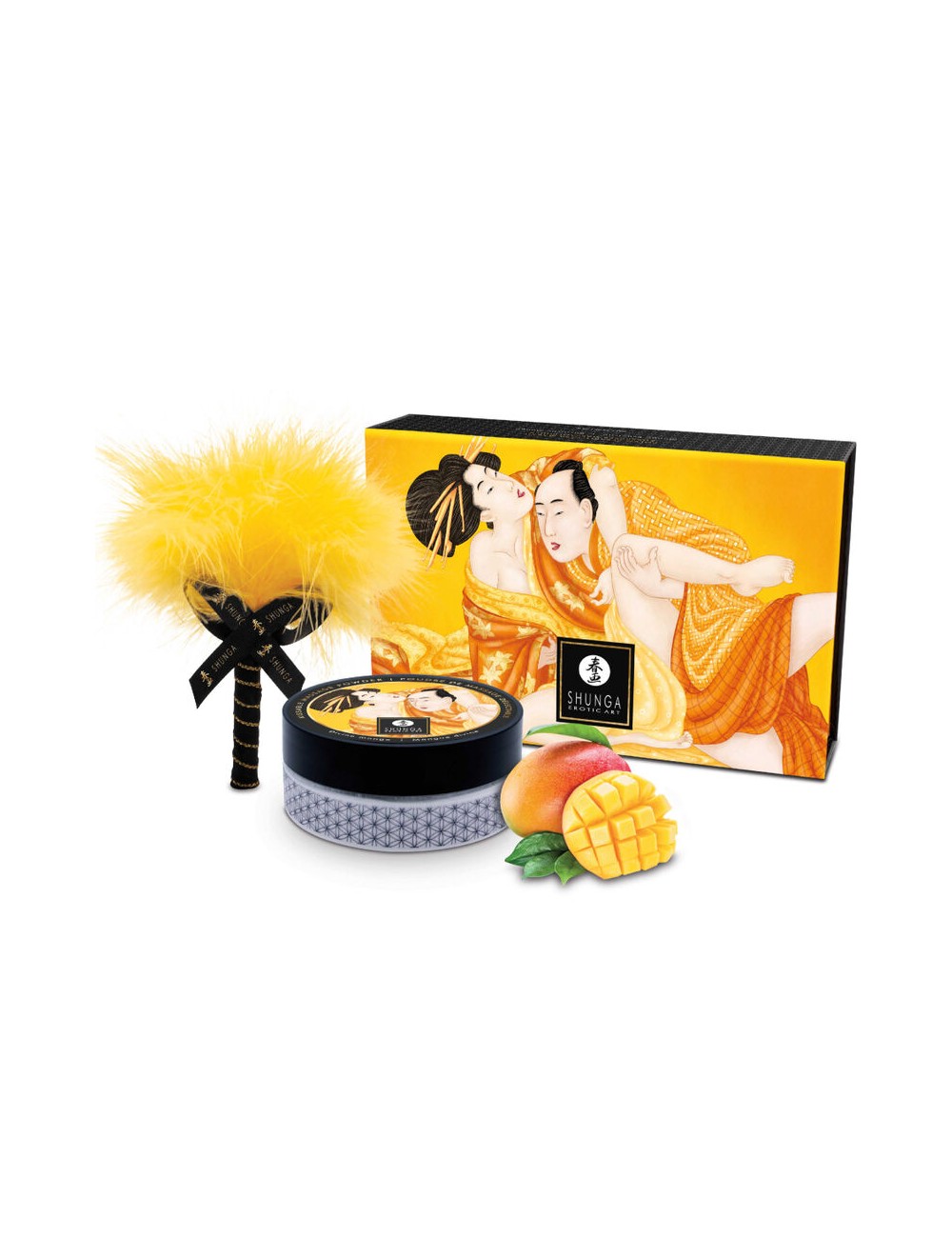 SHUNGA - KIT POLVOS DE MASAJE COMESTIBLE MANGO SHUNGA - KIT POLVOS DE MASAJE COMESTIBLE MANGO