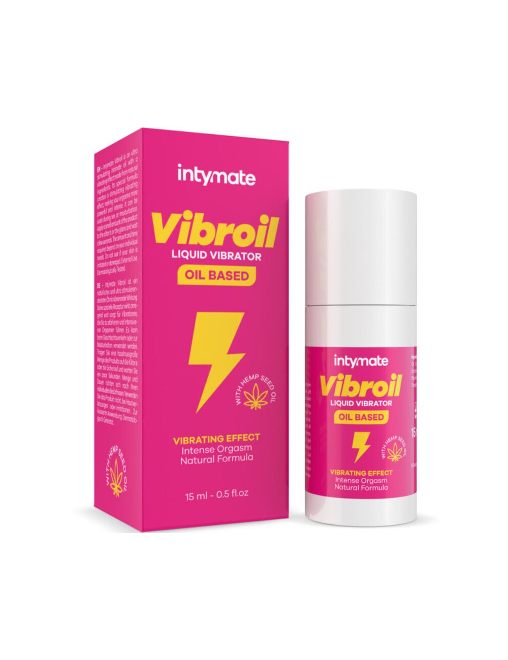 INTIMATELINE INTYMATE - VIBROIL ACEITE INTIMO PARA ELLA EFECTO VIBRADOR 15 ML INTIMATELINE INTYMATE - VIBROIL ACEITE INTIMO PARA ELLA EFECTO VIBRADOR 15 ML