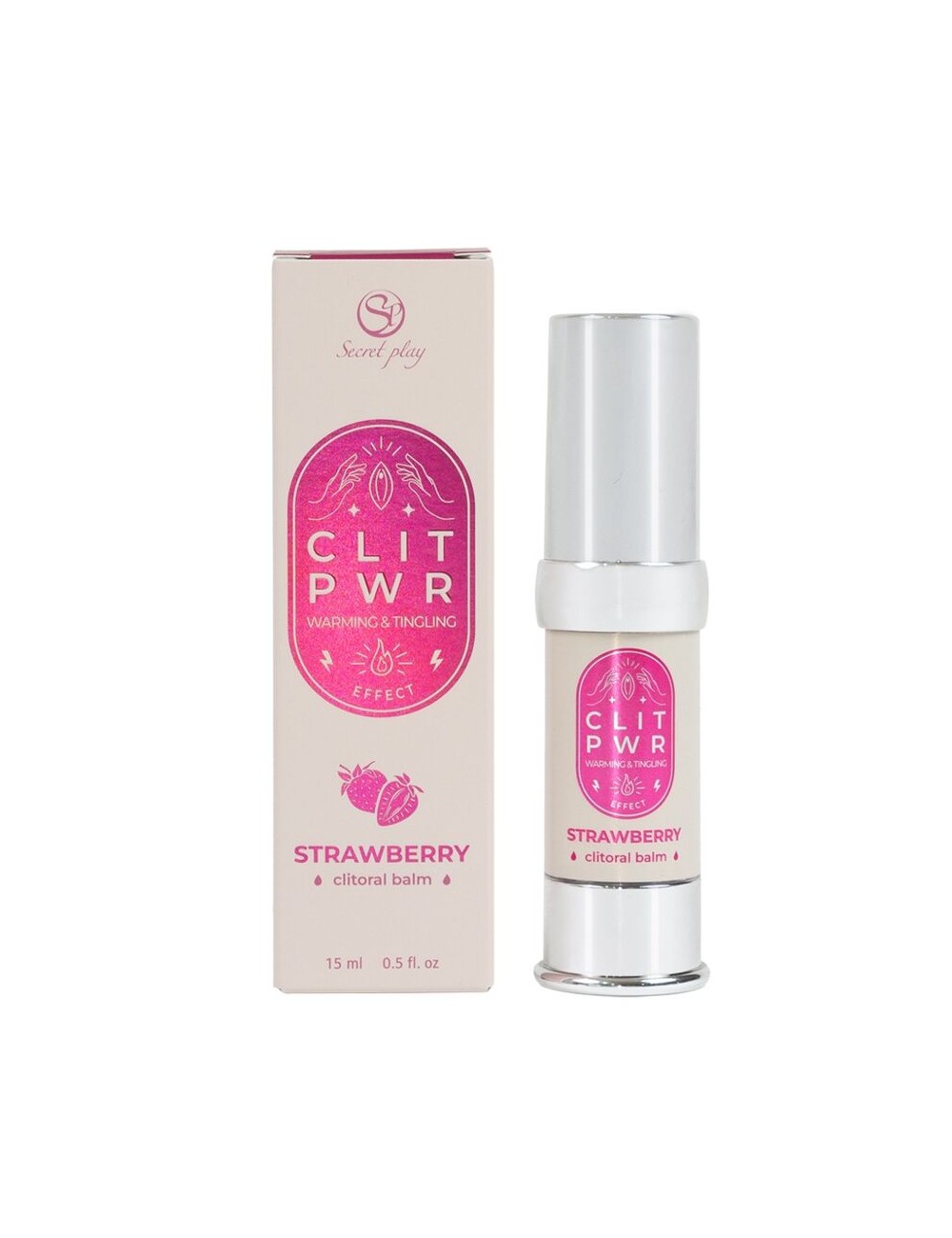 SECRET PLAY - CLIT PWR BLSAMO DE CLITORIS DE FRESA SECRET PLAY - CLIT PWR BLSAMO DE CLITORIS DE FRESA