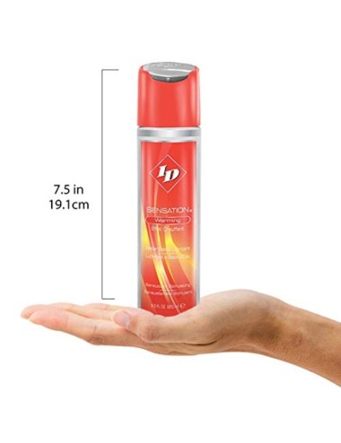 ID SENSATION - LUBRICANTE BASE AGUA EFECTO CALOR 250 ML