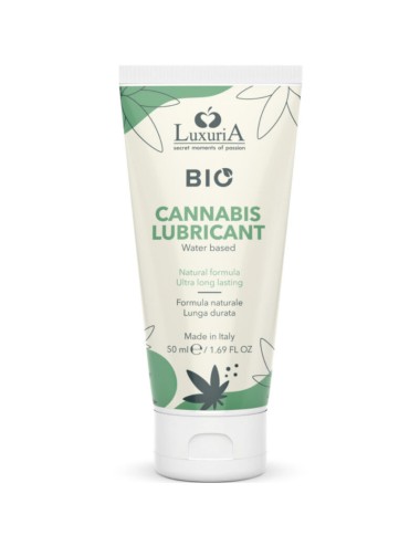 INTIMATELINE - LUXURIA  BIO LUBRICANTE CANNABIS BASE AGUA 50 ML