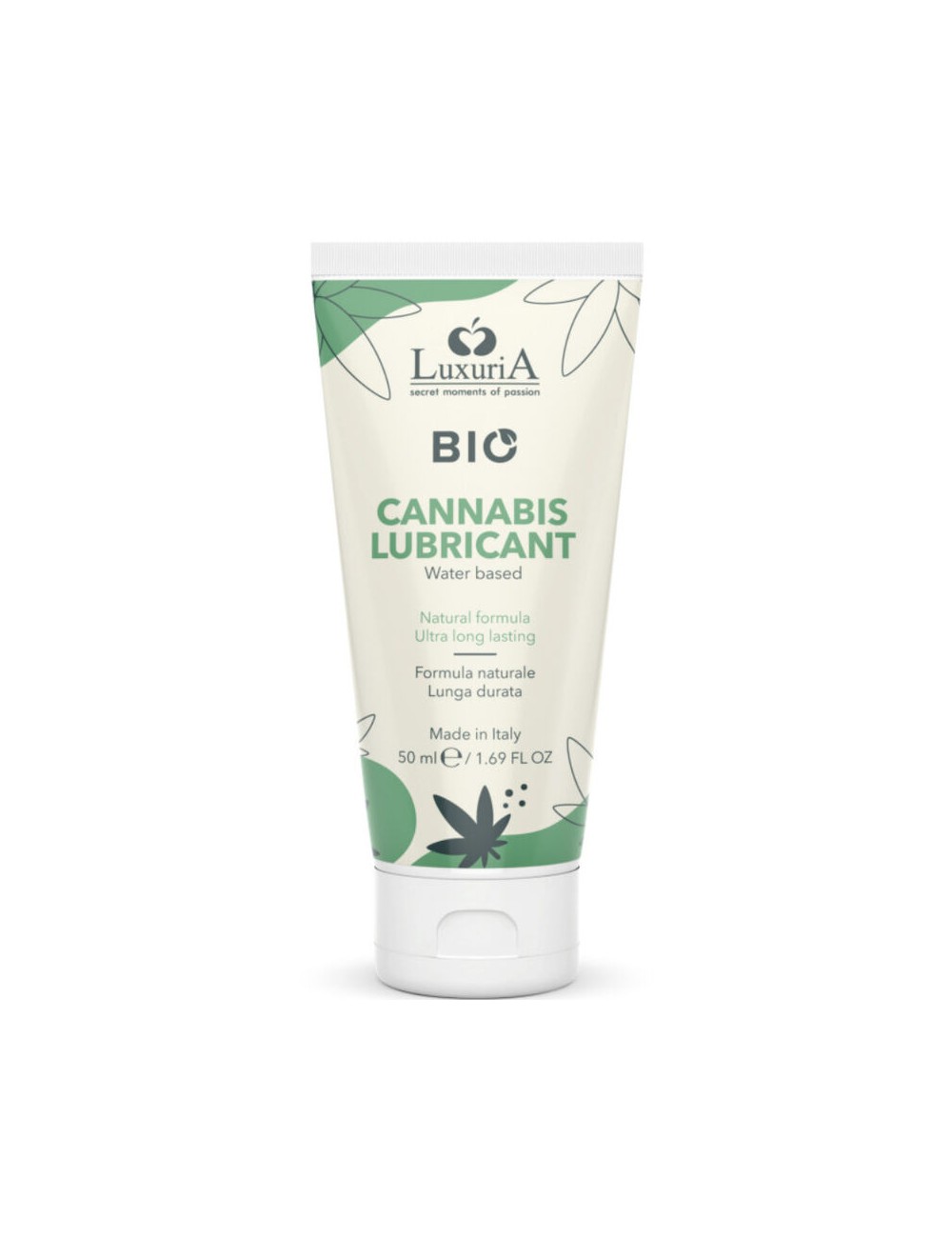 INTIMATELINE - LUXURIA  BIO LUBRICANTE CANNABIS BASE AGUA 50 ML