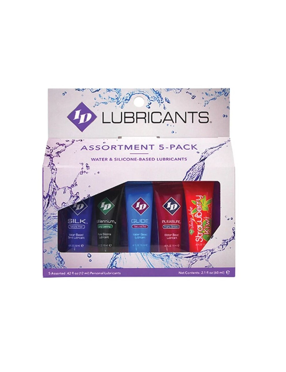 ID JUICY LUBE - SURTIDO 5X LUBRICANTE TUBE PACK 12 ML ID JUICY LUBE - SURTIDO 5X LUBRICANTE TUBE PACK 12 ML