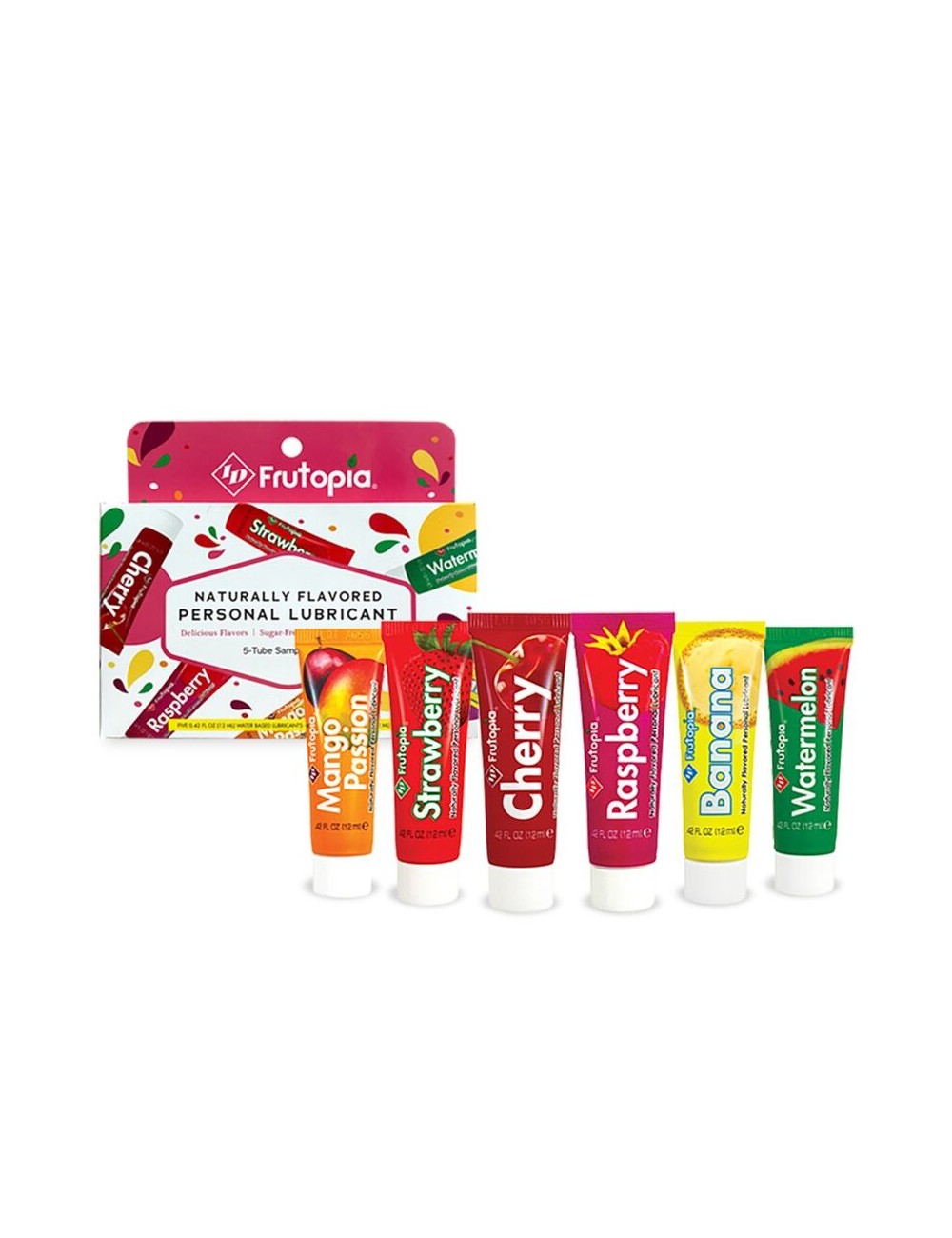 ID FRUTOPIA - LUBRICANTE SURTIDO 5 PACK 12 ML ID FRUTOPIA - LUBRICANTE SURTIDO 5 PACK 12 ML