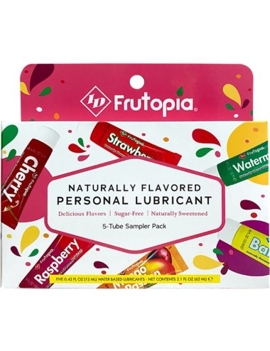 ID FRUTOPIA - LUBRICANTE SURTIDO 5 PACK 12 ML