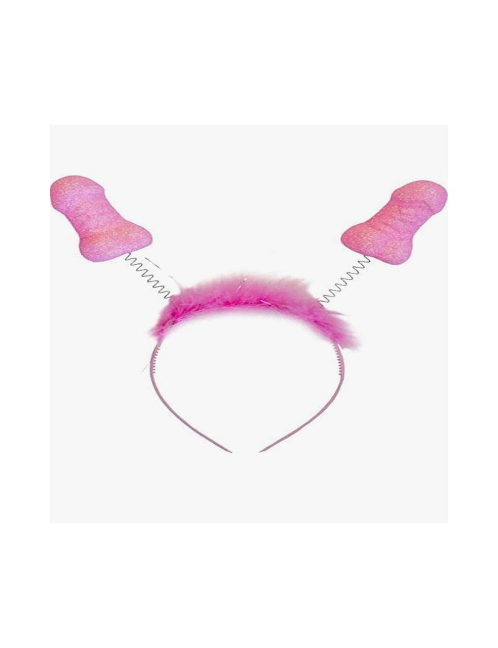 DIABLO PICANTE - 6 UDS ANTENAS PITO ROSA PURPURINA