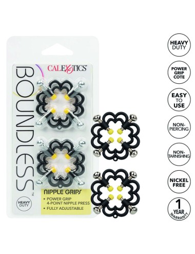 CALIFORNIA EXOTICS - BOUNDLESS AGARRES PARA PEZONES