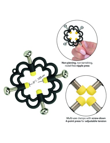 CALIFORNIA EXOTICS - BOUNDLESS AGARRES PARA PEZONES