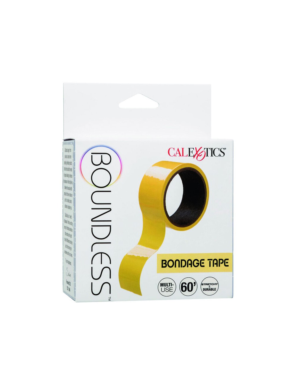 CALIFORNIA EXOTICS - BOUNDLESS CINTA DE ESCLAVITUD AMARILLO CALIFORNIA EXOTICS - BOUNDLESS CINTA DE ESCLAVITUD AMARILLO