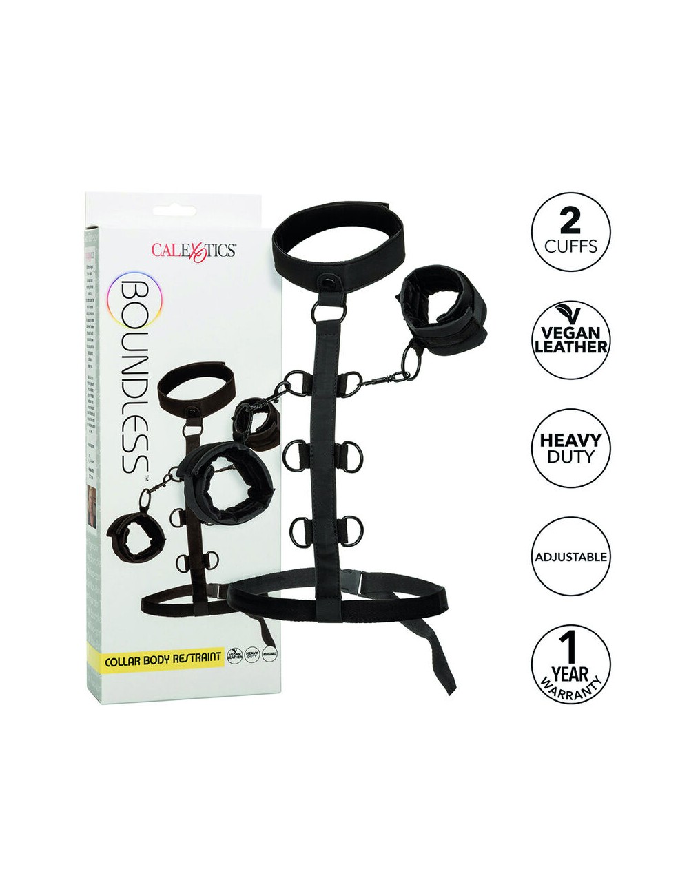 CALIFORNIA EXOTICS - BOUNDLESS SUJECCIÓN DEL CUERPO Y EL CUELLO CALIFORNIA EXOTICS - BOUNDLESS SUJECCIÓN DEL CUERPO Y EL CUELLO