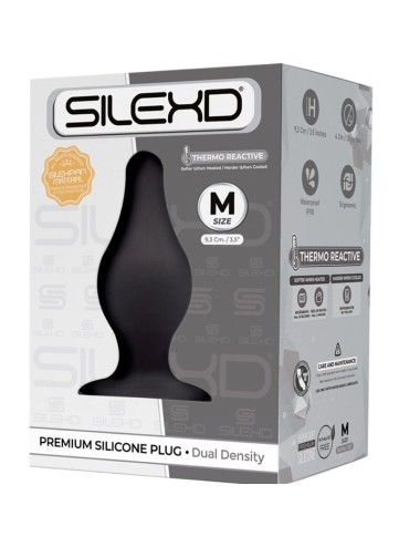 SILEXD - MODELO 2 PLUG ANAL SILICONA PREMIUM SILEXPAN PREMIUM TERMORREACTIVO TALLA M