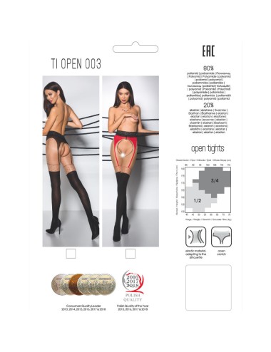 PASSION - TIOPEN 003 MEDIAS NEGRO 3/4 20/40 DEN