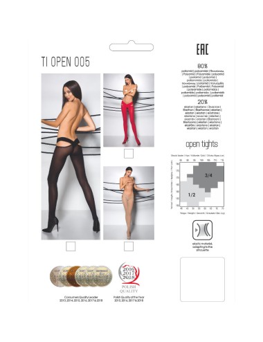 PASSION - TIOPEN 005 MEDIAS NEGRO 3/4 60 DEN