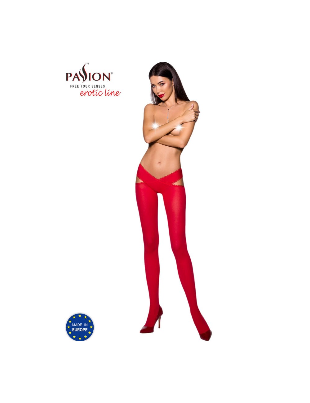 PASSION - TIOPEN 005 MEDIAS ROJO 1/2 60 DEN PASSION - TIOPEN 005 MEDIAS ROJO 1/2 60 DEN