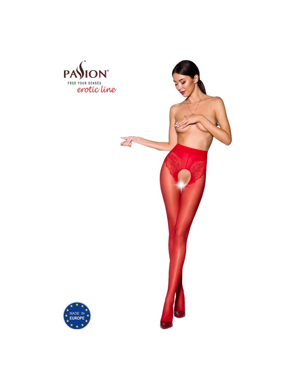 PASSION - TIOPEN 006 MEDIAS ROJO 1/2 30 DEN PASSION - TIOPEN 006 MEDIAS ROJO 1/2 30 DEN