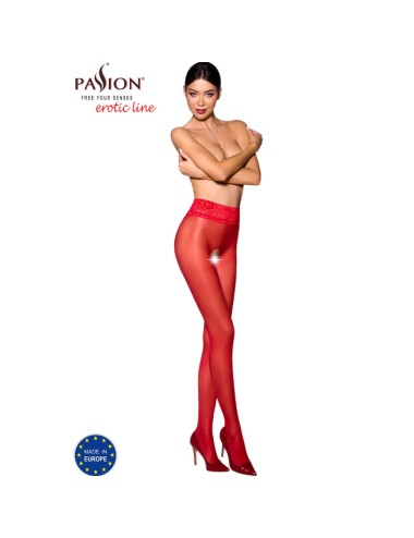 PASSION - TIOPEN 008 MEDIAS ROJO 1/2 30 DEN