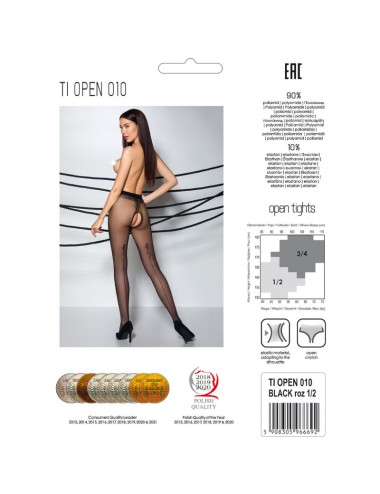 PASSION - TIOPEN 010 MEDIAS NEGRO 3/4 20 DEN