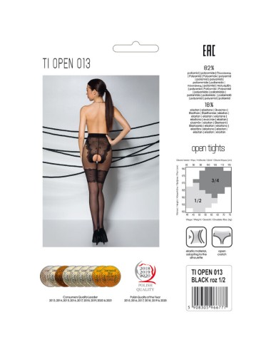PASSION - TIOPEN 013 MEDIAS NEGRO 1/2 20/40 DEN