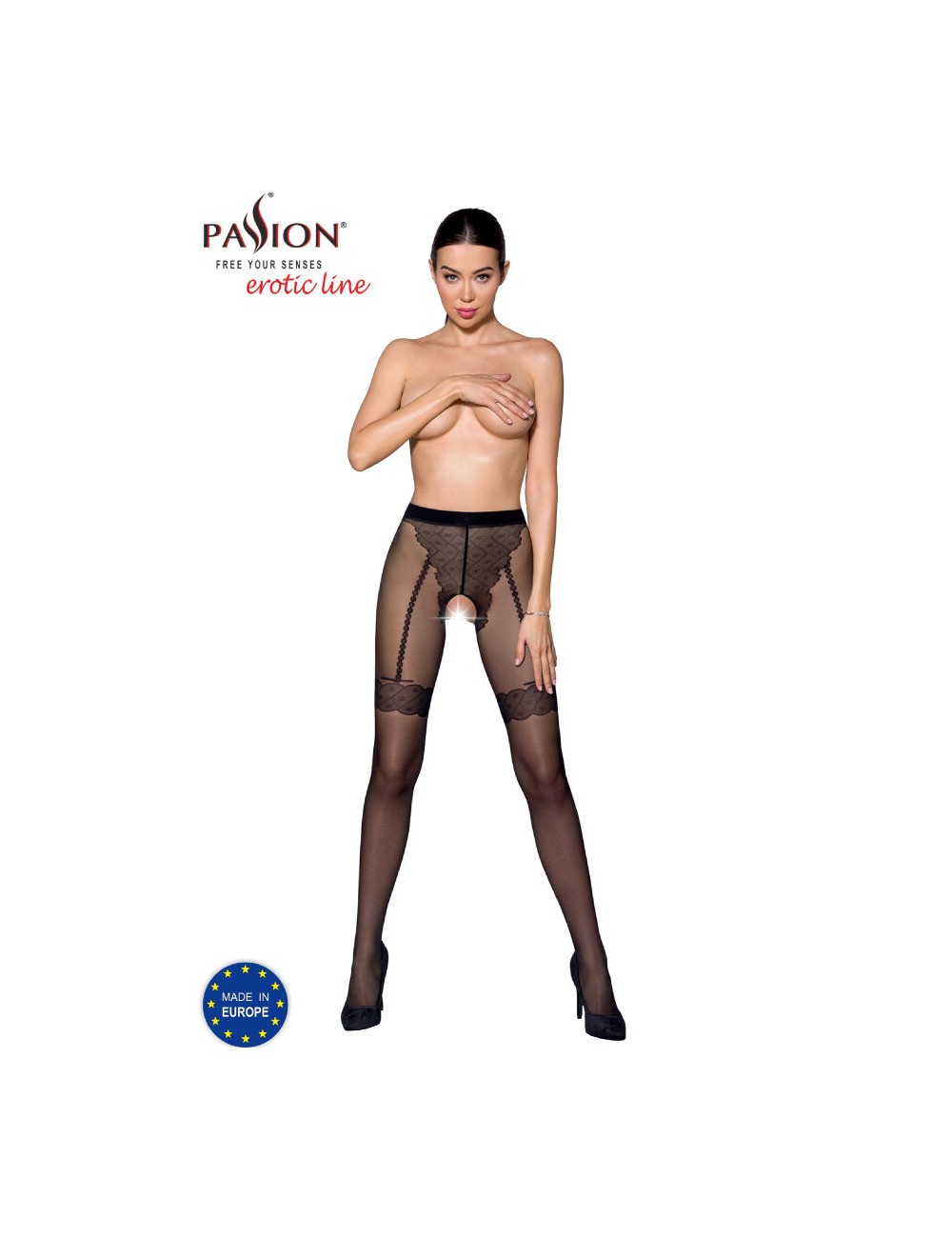 PASSION - TIOPEN 016 MEDIAS NEGRO 3/4 20 DEN PASSION - TIOPEN 016 MEDIAS NEGRO 3/4 20 DEN