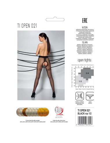 PASSION - TIOPEN 021 MEDIAS NEGRO 1/2 20 DEN