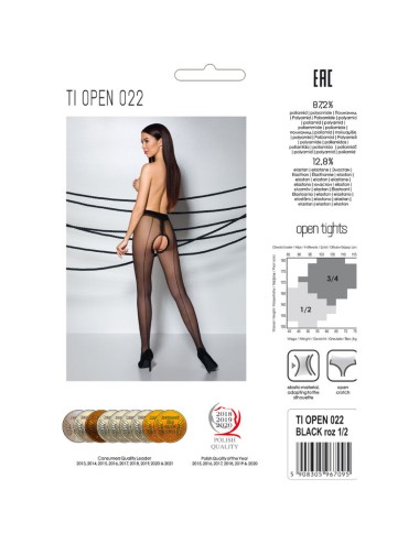 PASSION - TIOPEN 022 MEDIAS NEGRO 3/4 20 DEN