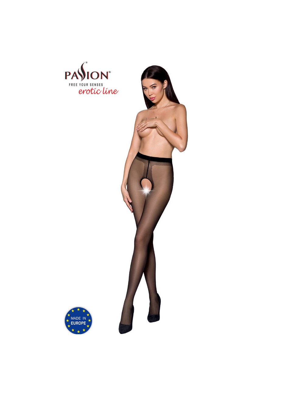 PASSION - TIOPEN 022 MEDIAS NEGRO/ROJO 1/2 20 DEN PASSION - TIOPEN 022 MEDIAS NEGRO/ROJO 1/2 20 DEN