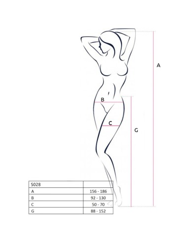 PASSION - S028 MEDIAS CON LIGUERO NEGRO TALLA UNICA