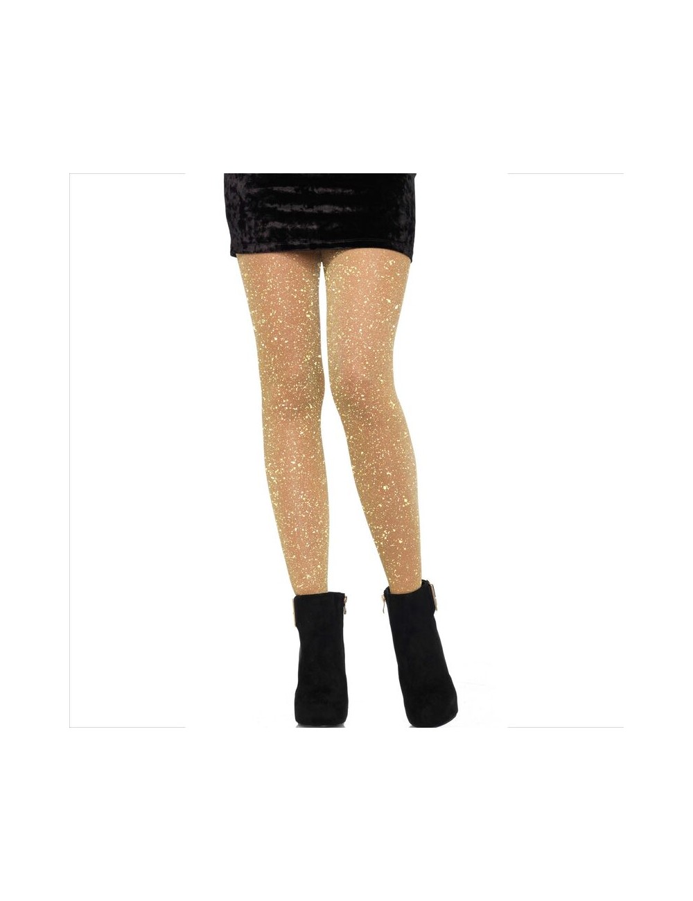 LEG AVENUE - MEDIAS TRANSPARENTES DORADAS LEG AVENUE - MEDIAS TRANSPARENTES DORADAS