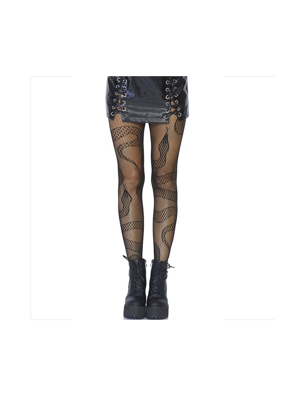 LEG AVENUE - MEDIAS DE RED SERPIENTES NEGRO LEG AVENUE - MEDIAS DE RED SERPIENTES NEGRO