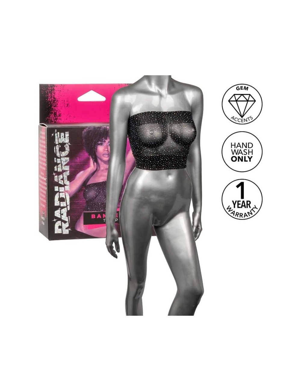 RADIANCE - TOP BANDEAU PEDRERÍA