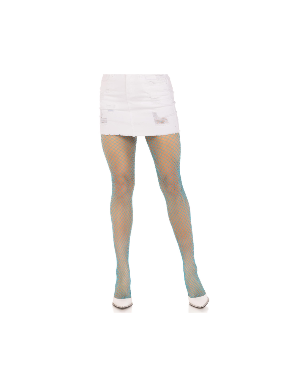 LEG AVENUE - PANTIMEDIAS REJILLA LYCRA AZUL LEG AVENUE - PANTIMEDIAS REJILLA LYCRA AZUL