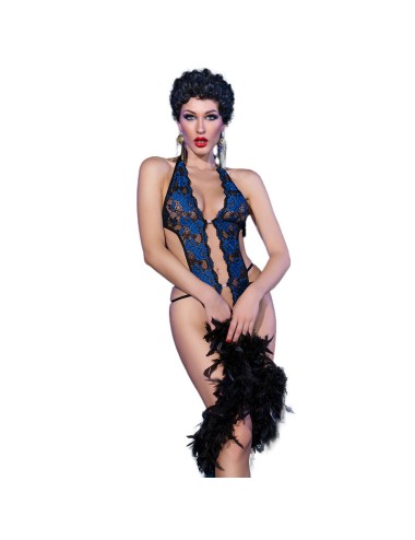 CHILIROSE - CR 4479 BODY CROTCHLESS AZUL S/M