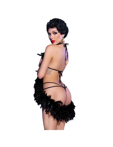 CHILIROSE - CR 4479 BODY CROTCHLESS AZUL S/M