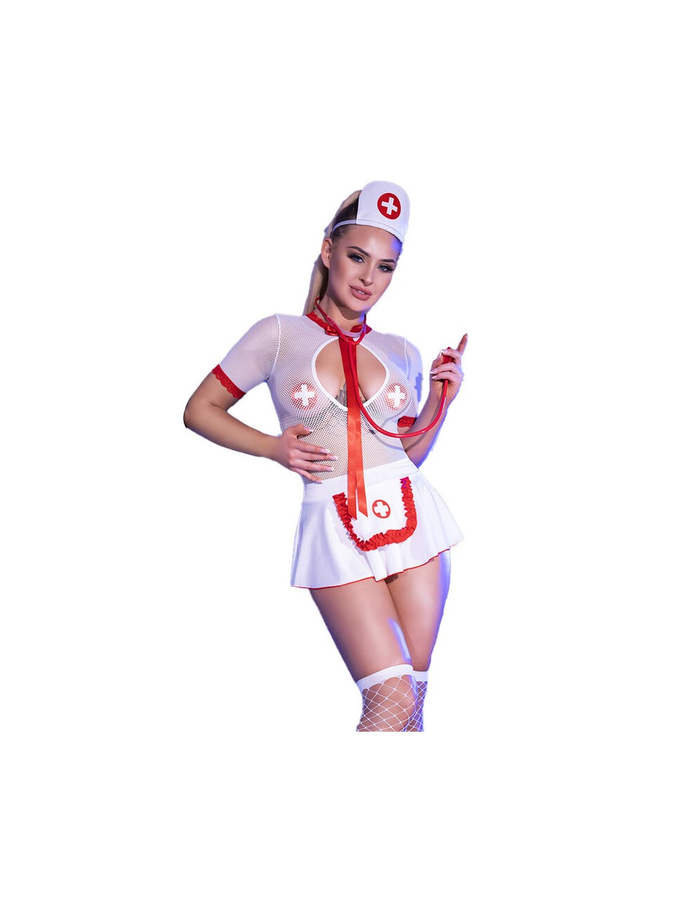 CHILIROSE - CR 4365 DISFRAZ ENFERMERA SEXY L/XL