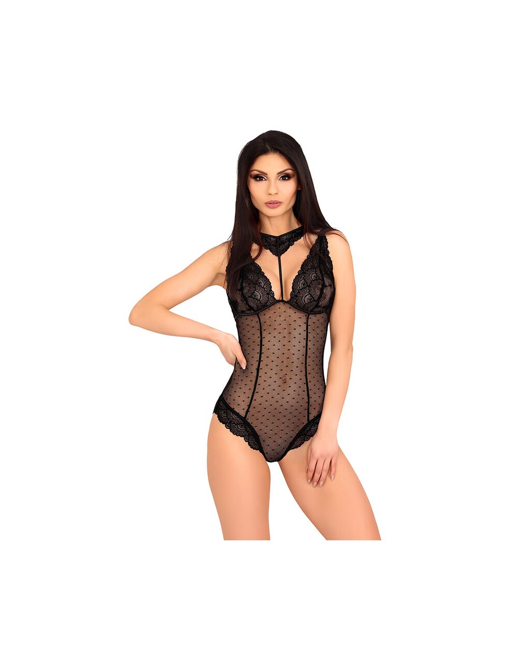 LIVCO CORSETTI FASHION - KREAME LC 90546 BODY BLACK S/M LIVCO CORSETTI FASHION - KREAME LC 90546 BODY BLACK S/M