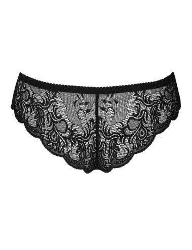 LIVCO CORSETTI FASHION - LOVE STORY LC 90679 PANTY CROTCHLESS NEGRO S/M