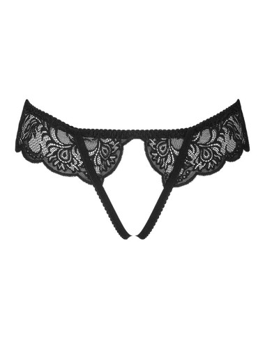 LIVCO CORSETTI FASHION - LOVE STORY LC 90679 PANTY CROTCHLESS NEGRO S/M
