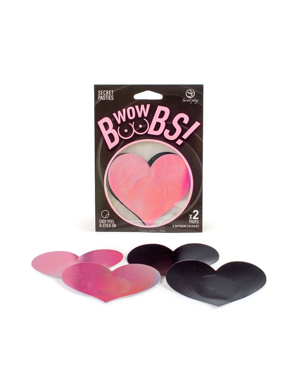 SECRET PLAY - WOW BOOBS! CUBRE PEZONES CORAZÓN SECRET PLAY - WOW BOOBS! CUBRE PEZONES CORAZÓN