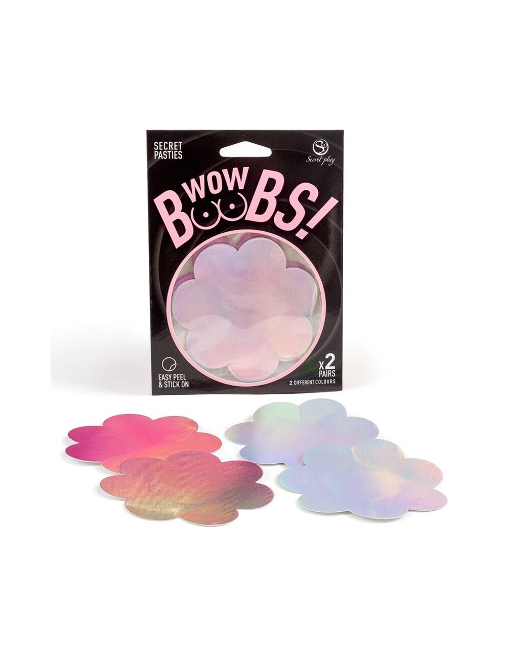 SECRET PLAY - WOW BOOBS! CUBRE PEZONES FLOR SECRET PLAY - WOW BOOBS! CUBRE PEZONES FLOR