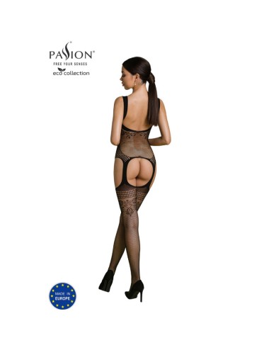 PASSION - ECO COLLECTION BODYSTOCKING ECO BS008 NEGRO